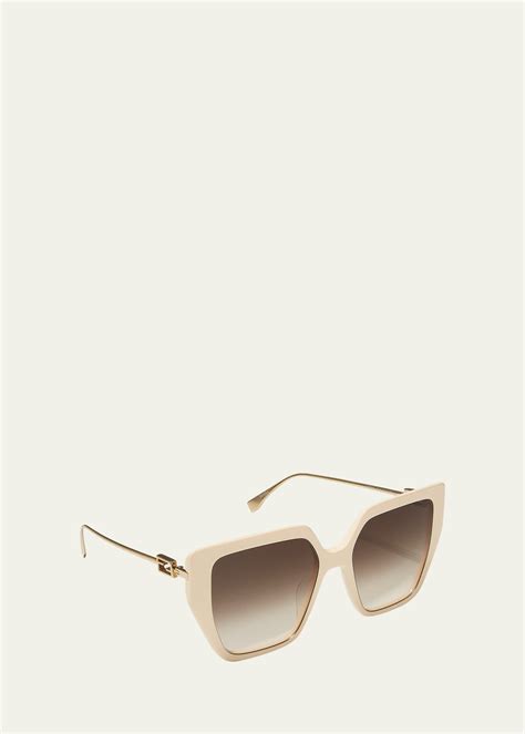 fendi metal butterfly sunglasses|Fendi round 52mm sunglasses.